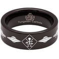 thumbnail image 5 of UFO Tungsten Carbide Ring, 5 of 9