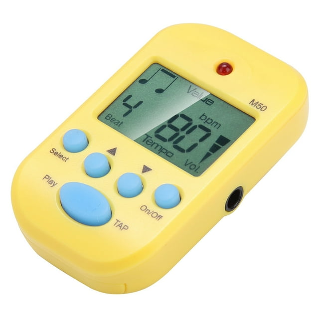 Mini Digital Metronome, Not Easy To Damage Metronome, For Professionals Instrument Lovers Guitar Beginner