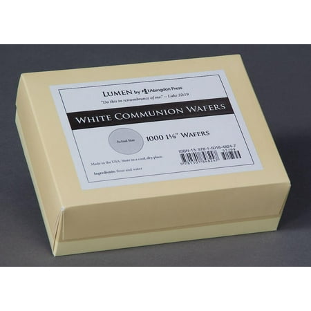- Communion Wafers, White (Box of 1000): Lumen by Abingdon Press (Other)