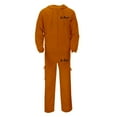 thumbnail image 4 of SGMVNU Mens Sweatsuits 2 Piece Set Zip Up Hoodie Sweatshirt Pullover Tracksuit Sweatpants with Pockets Casual Athletic Jogging Suit for Men(Orange, 3XL), 4 of 6