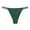 Green, variant on Honeeladyy Women's Fashion Attractive Traceless Transparent Low Waist G-string Panties Thong
