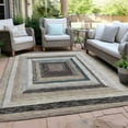 thumbnail image 4 of Dalyn Rugs Machine Washable Indoor/Outdoor Chantille Beige 9' x 12' Rug, 4 of 9