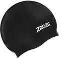 thumbnail image 1 of Adult Swimming Caps, Comfortable Adult Swimming hat Chlorine Beating Swim Cap (One Size)black, 1 of 4