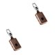 thumbnail image 4 of Estuche de cuero Sidaley para llave de 3 botones de automóvil desmontable color Gris, 4 of 6