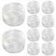 thumbnail image 1 of 100Pcs 3 Gram Plastic Cosmetic Containers,for Eye Shadow Nails Powder Jewelry Cosmetic Lip Balm Lip Gloss Cream Lotion and Creams Sample Make-up Stora, 1 of 5