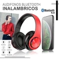 thumbnail image 2 of Audífonos Inalámbricos Luminoso Led Bluetooth Diadema Gamer Con Microfono  sonido estéreo, plegable, Recargable Compatible con Celular, TV y PC, 2 of 4