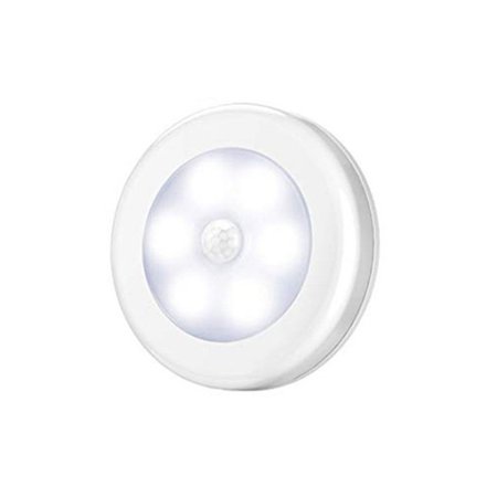 

Toyella Smart Long Rechargeable Led Body Induction Light Wall Cabinet Cabinet Light Battery Wardrobe Light Usb Corridor Night Light Round white light