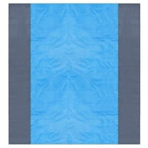 Blue & Gray Beach Mat 10ft x 9ft Beach Blanket Suitable for Seaside Travel Camping Outdoor Picnic