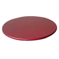 thumbnail image 3 of Mantel Redondo de poliéster impermeable Sunnimix Protector de Catering 110-120 cm Vino rojo, 3 of 8
