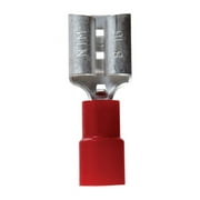 3487030 TER DISC F 22-18 VYL.25"" Jandorf 22-18 Ga. Insulated Wire Female Disconnect Red (Pack of 1)