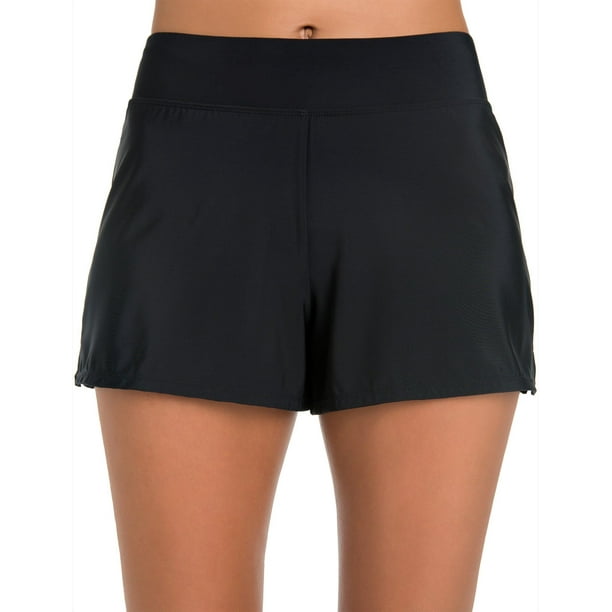 Paradise Bay Paradise Bay Womens Tummy Control Swim Shorts Walmart