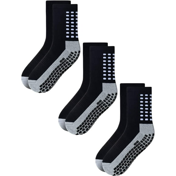 ORUYROP Chaussettes Pantoufles Antidérapantes pour Hôpital avec grips pour Adultes Hommes Femmes