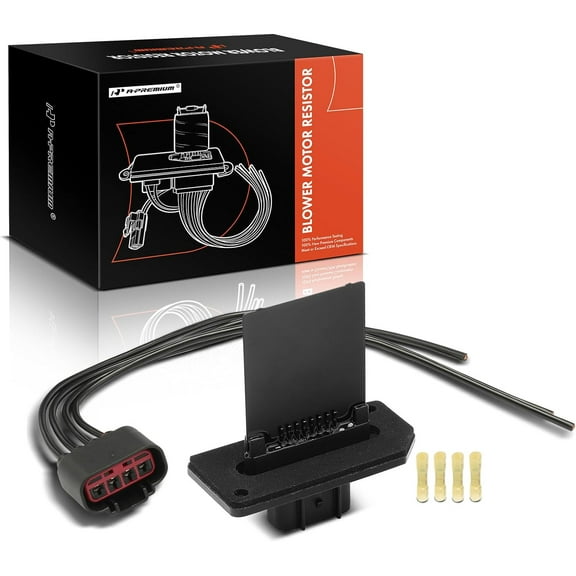 A-Premium Heater HVAC Blower Motor Resistor Kit with Wire Harness Compatible with 2007 2008 2009 2010, Ford Explorer, Explorer Sport Trac & Mercury Mountaineer - Replace# RU636, 7L2Z19A706A