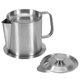 thumbnail image 4 of Separador de aceite y sopa para una cocción eficiente Colador de cocina de acero inoxidable, 4 of 8