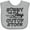 AC-Heather Grey, variant on Inktastic Sorry The Sleep You've Orderd is Out of Stock Boys or Girls Baby Bib