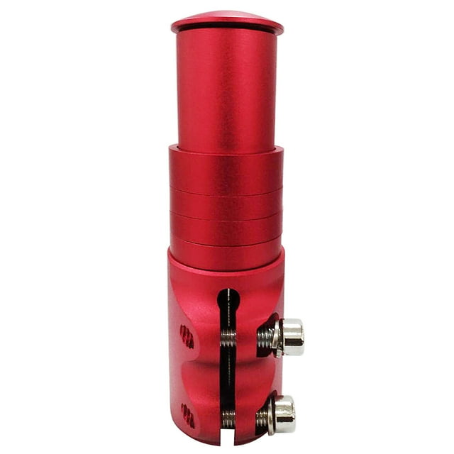 Riwcyla Aluminum Alloy Bike Fork Stem Riser Extender Extension Cycling Bike Stem Head Up Raiser Handlebar Riser Adaptor Bike Neck Extender