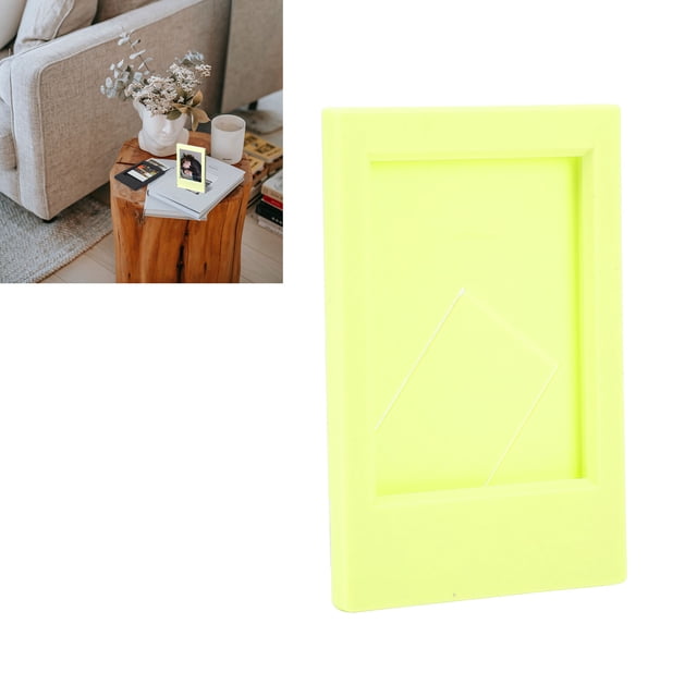 Rectangle Desktop Plastic Classical Stand Picture Frame For Mini 3in Photos Applicable For Various Scenes