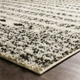 thumbnail image 3 of Surya Beni shag BSH-2323 31 x 87" Runner Fabric Rug in Black and Cream, 3 of 7