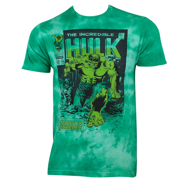 Hulk - The Incredible Hulk Tie Dye Tee Shirt - Walmart.com - Walmart.com
