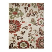 Brown red rug Brown red rug