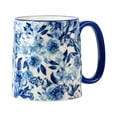thumbnail image 5 of 10 Strawberry Street  Bella Blue Peonies Mug, Set of 4, 5 of 9