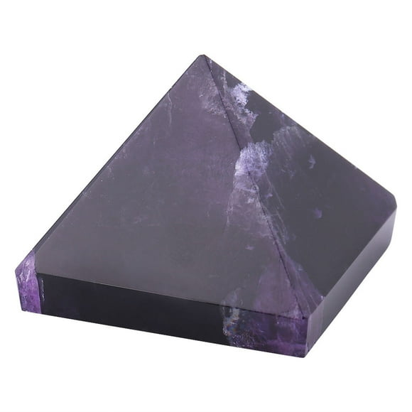 Pyramid DecorationNatural Purple Crystal Fluorite Amethyst Pyramid Fluorite Pyramid Versatile Functionality