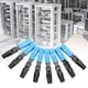 thumbnail image 1 of Conector Rápido de Fibra de 50 Piezas Adaptador de Conector Rápido de Fibra óptica Conector SC / UPC-C de Modo único Componente Electrónico para Comunicación Azul ANGGREK Otros, 1 of 8