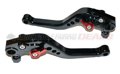 Ducati 848 1098 1198 Adjustable Racing Shorty Brake Clutch Lever Red Color Parts 