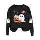 thumbnail image 4 of Ailaofu Halloween Cute Sweatshirt For Women Long Sleeve Pullover Graphic Basic Tops Casual Fall Fashion Sweatshirts, 4 of 7