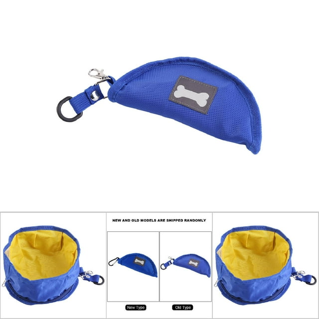 Pet Feeder Dog Folding Bowl Dog Dish Polyester Portable Pet Accessory Dog Cat Dish ANGGREK Otros