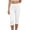 White, variant on LAJPXKHY Capri Leggings for Women Summer Casual Lace Elastic Waisted Stretchy Slim Fitted Cropped Trousers with Pockets