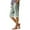 #01Mint Green, variant on Bermuda Shorts for Women Knee Length Cotton Linen Wide Leg Summer Shorts High Waisted Loose Fit Casual Trousers Black XL