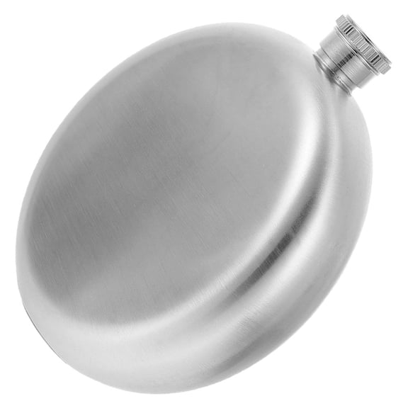 YSNOOWE Round Flask Silver 1Pcs 5 Oz