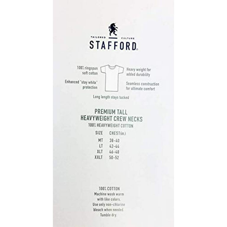Stafford undershirts sales