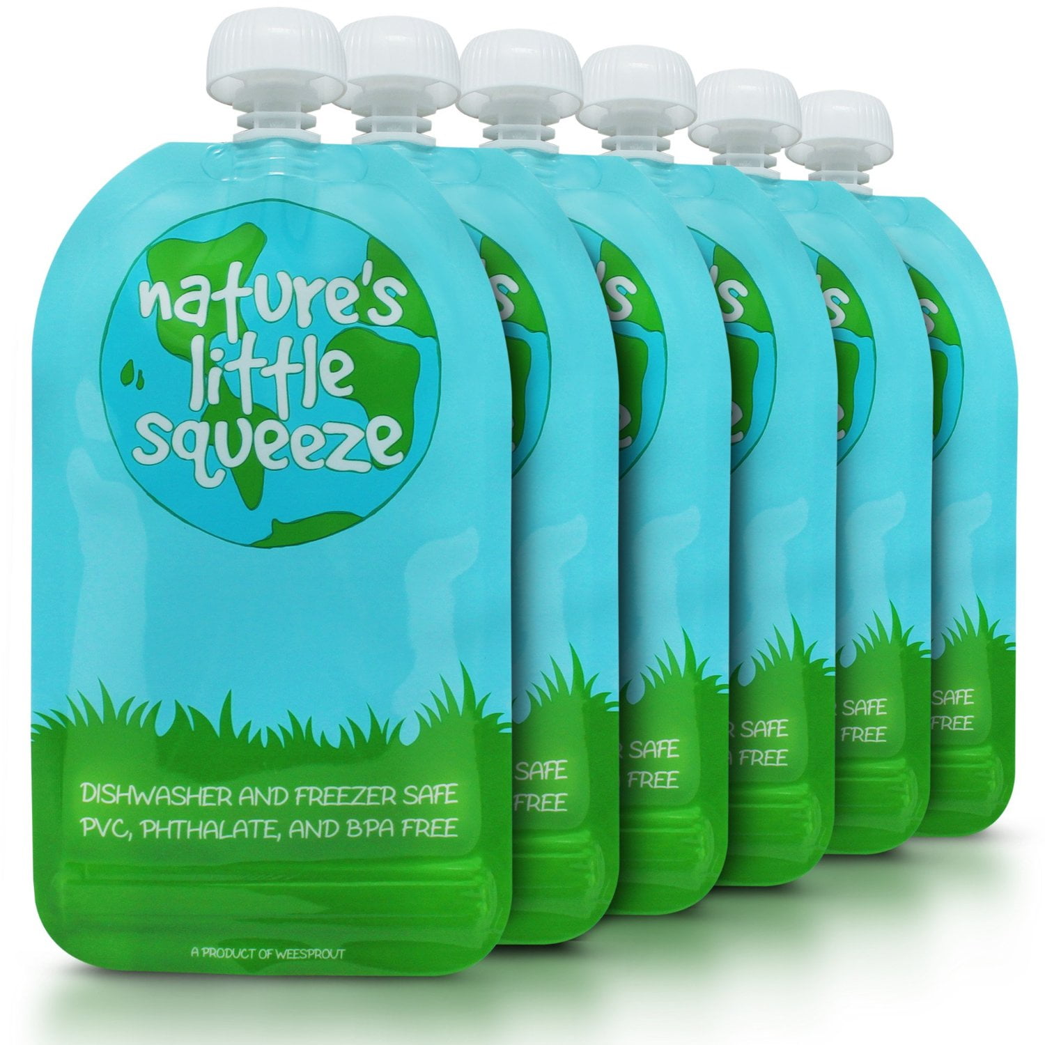 reusable squeeze pouch