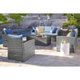 thumbnail image 3 of Incadozo Rio All-Weather Wicker 6 Piece Patio Conversation Set, 3 of 11