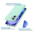 thumbnail image 4 of Apple iPhone 16 Shockproof Silicone Case, Rugged Soft Gel Rubber Cover, Ultra Slim Anti-Scratch Design with Microfiber Lining, Protective Phone Case for iPhone 16-Cyan, 4 of 7