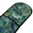 thumbnail image 4 of Yayeee Double Oven Mitt Kitchen Heat Resistant Baking 35" x7" Quilted Glove, Green Forest Pattern, 4 of 6