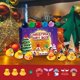 thumbnail image 4 of Calendario de Adviento de Navidad para niños, colección de patos de goma con 24 piezas y pegatinas, cuenta atrás, 2022, 4 of 4