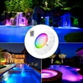 thumbnail image 4 of para piscina, lámpara subacuática, bombilla que cambia de prueba de agua, atmósfera, luces sumergibles para bañera de hidromasaje, - 38W Colco Luz de piscina, 4 of 8