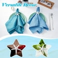thumbnail image 4 of Dalrosia 6PCS Sea Star Napkin Holders for Crafts,Starfish Serviette for Tables,Summer,Wedding, Birthday, Banquet, Thanksgiving Day, Christmas, 4 of 5
