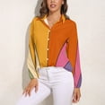 thumbnail image 3 of 70s Retro Gallery Long Sleeve Blouse Woman Streetwear Casual Shirts Summer Oversize Woman Streetwear Clothing Birthday Present, 3 of 7