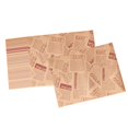 thumbnail image 4 of Hojas De Papel Para Alimentos Papel Para Hornear Resistente Al Aceite Para Papas Fritas Hamburguesas Suministros Para Restaurantes 50 Patrones De Periódico, 4 of 8