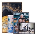 thumbnail image 5 of 14x18 Frame Silver Picture Frame - Complete Modern Photo Frame Includes UV Acrylic Shatter Guard, 5 of 8
