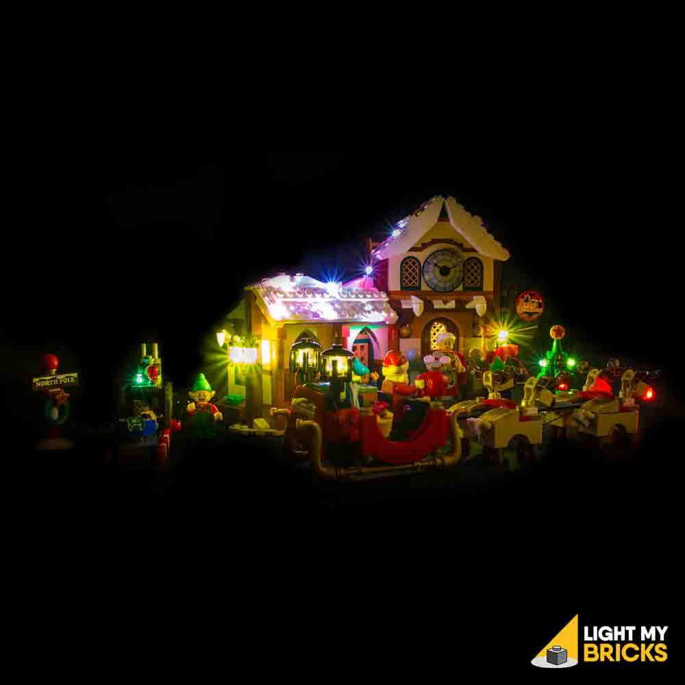 Christmas Decor NIGHTLIGHT Luminary "HO HO HO" light up Globe FREE SHIPPING 