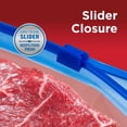 thumbnail image 2 of Rubbermaid Freezer Slider Flex Gusset Slide Zipper Quart Freezer Bags, 12 Count, 2 of 8