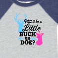 thumbnail image 4 of Inktastic Gender Reveal Will It Be a Little Buck or Doe? Girls Baby Bodysuit, 4 of 5