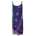 thumbnail image 4 of Vestido HUOGUO de verano para mujer, estampado, casual, sin mangas, 4 of 4