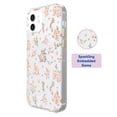 thumbnail image 3 of onn. Pink Floral with Gems Phone Case for iPhone 12 / iPhone 12 Pro, 3 of 7