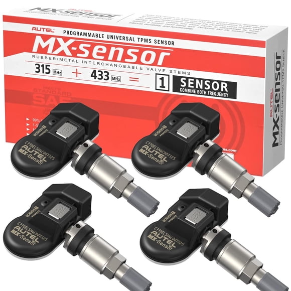 Set de Sensores TPMS Autel MaxiTPMS 2 en 1 Negro Programables